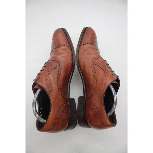 To Boot New York Adam Derrick Men's Size 10 Brown WingTip Dress Shoes - Picture 6 of 13